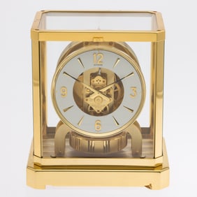 Atmos Brass Mystery Clock