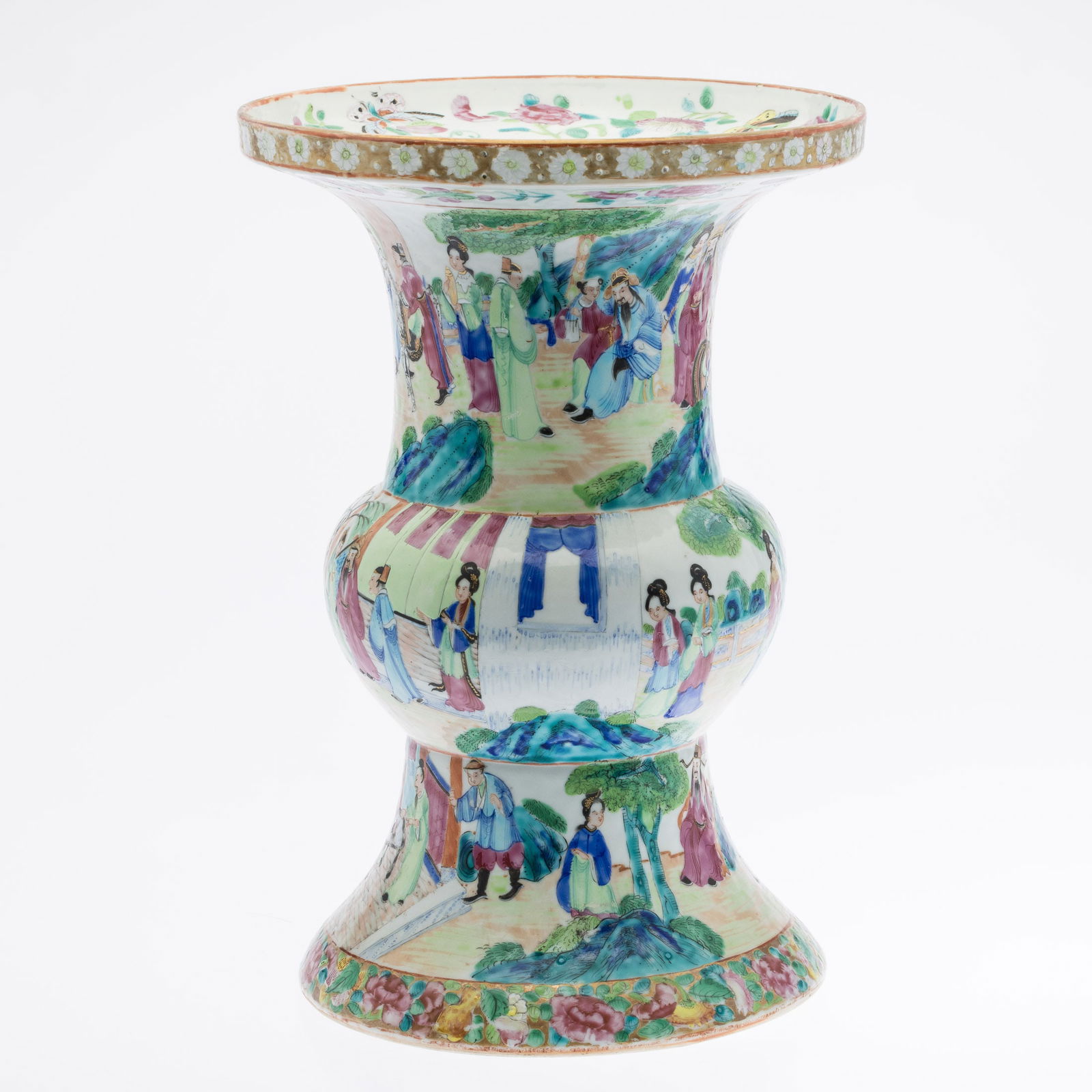 Chinese Famille Rose Porcelain Vase, 19th C (1 of 12)