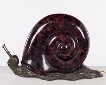 Maitland Smith Snail Table Lamp