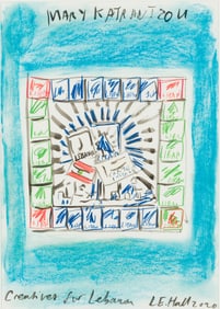 Luke Edward Hall, Untitled, Mixed Media, 2020