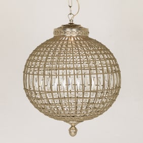 Crystal Sphere Chandelier