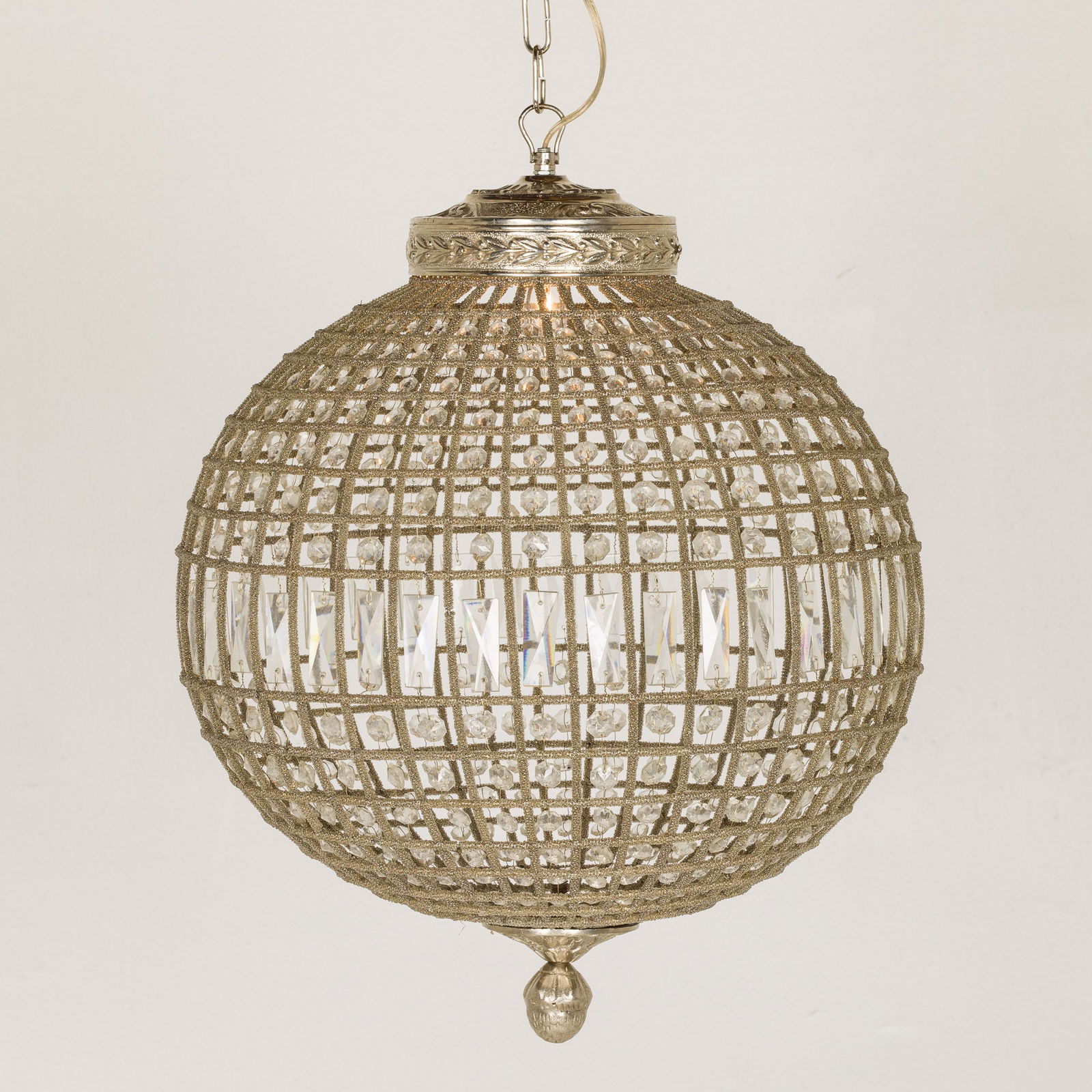 Crystal Sphere Chandelier (1 of 6)