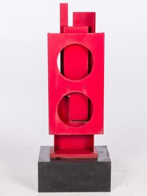 Jack Arnold (IL), Coca Cola Red, Painted Steel, 1979