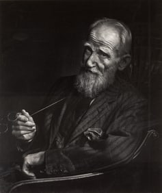 Yousuf Karsh (1908-2002) George Bernard Shaw, Silver Print