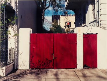 Jack Leigh, Red Gate, Color Photograph, 1998