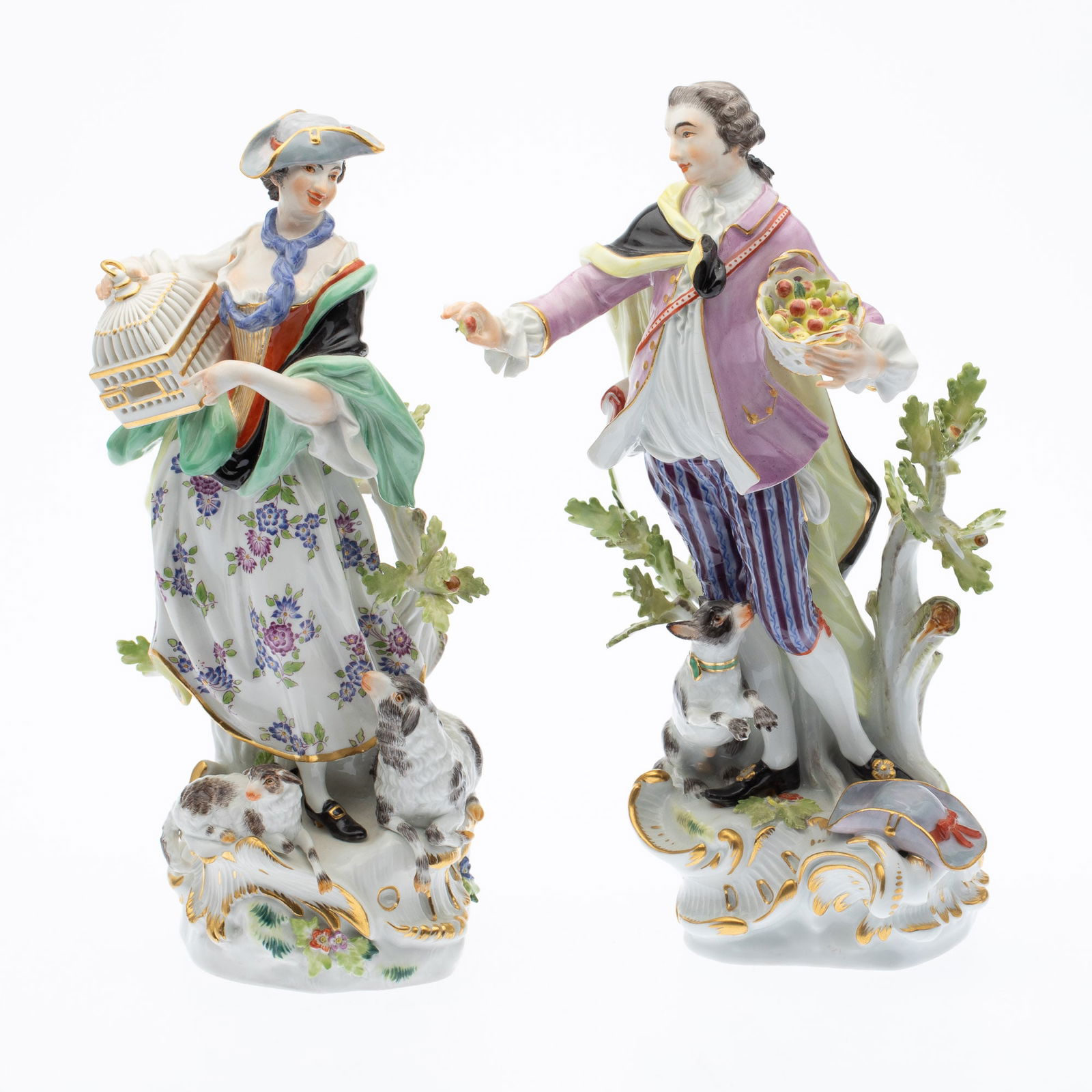 Two Meissen Figurines Modeled by Kandler (1 of 20)