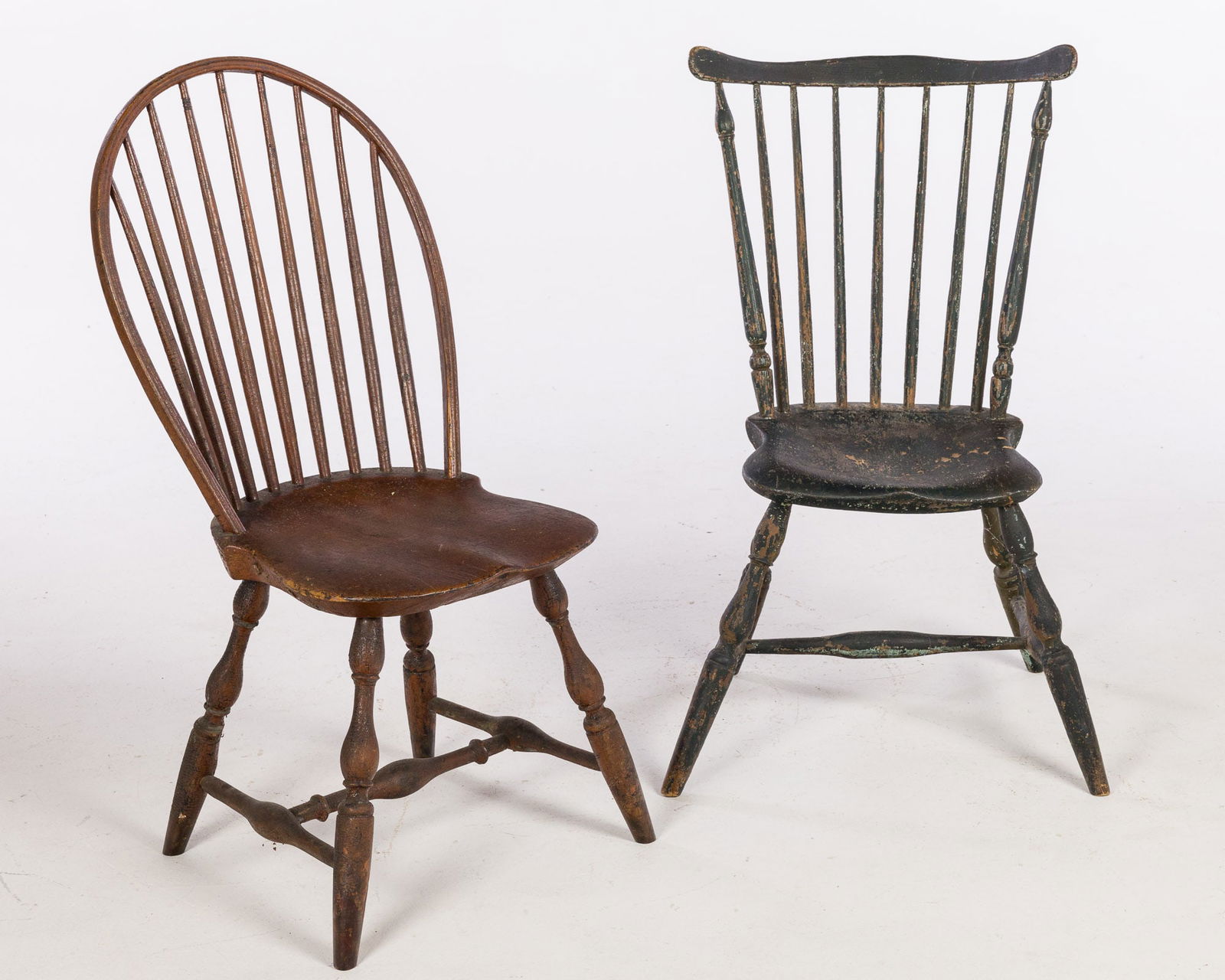 Two Painted Windsor Side Chairs (1 of 13)