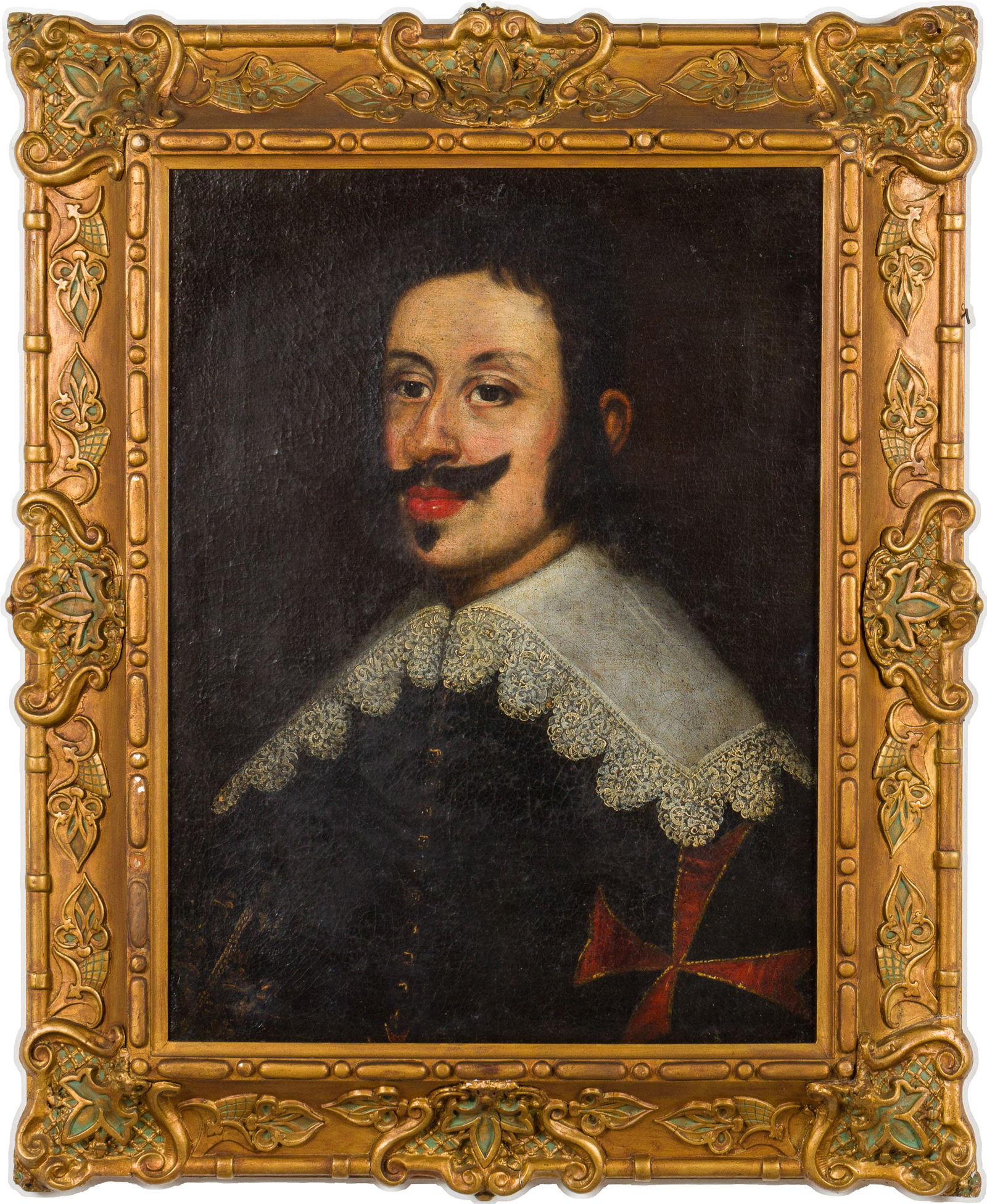 European School, Portrait of a Gentleman, O/C, 19 C (1 of 12)