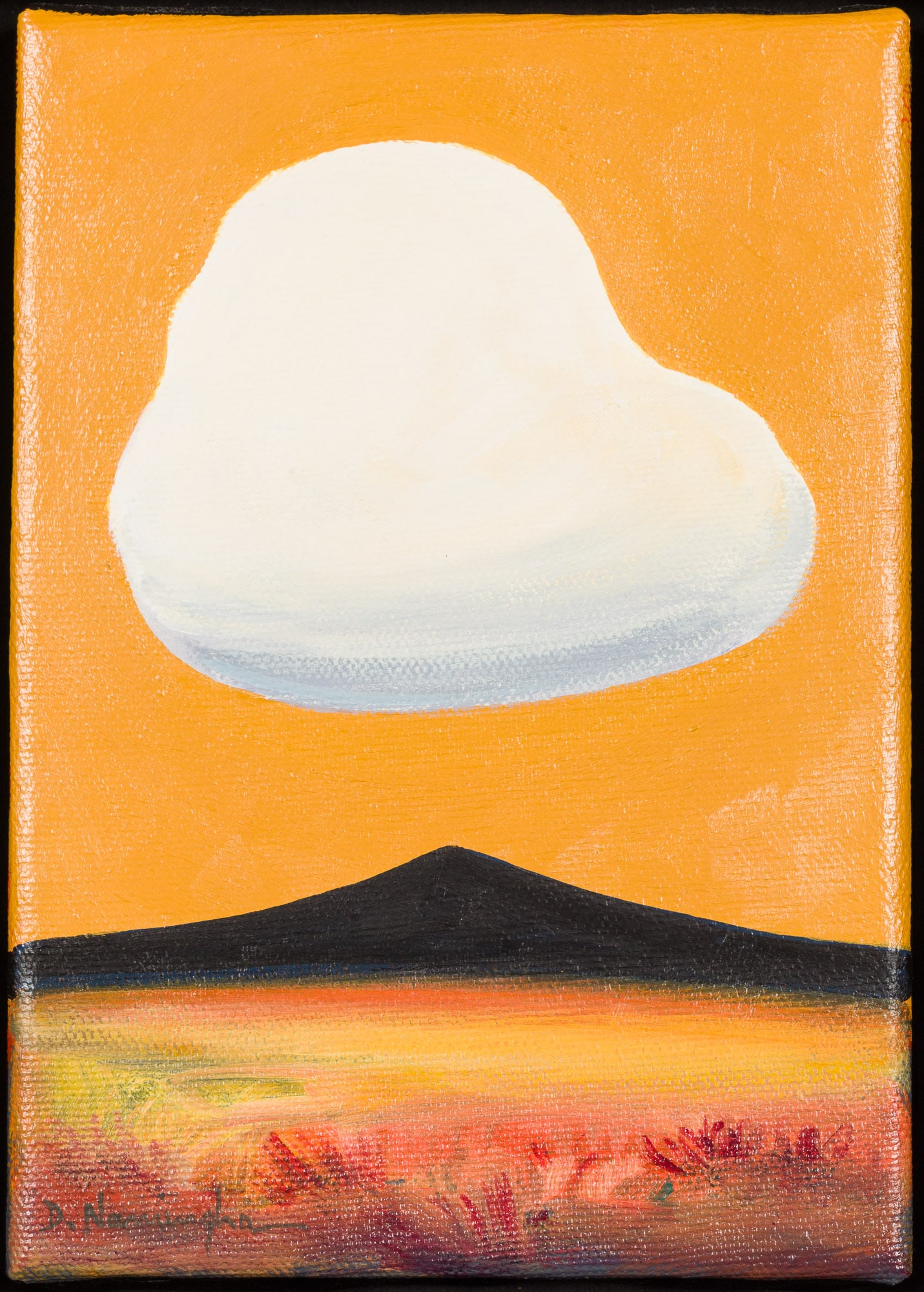 Dan Namingha (NM/AZ, b. 1950), Hopi Cloud #6, Acrylic, 2010 (1 of 10)