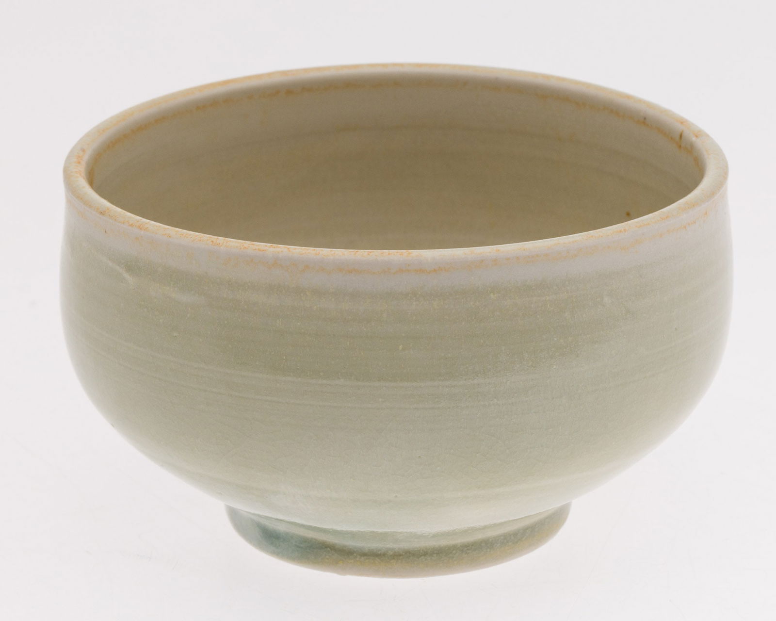 Toshiko Takaezu (1922-2011), Cream Glazed Tea Bowl (1 of 6)