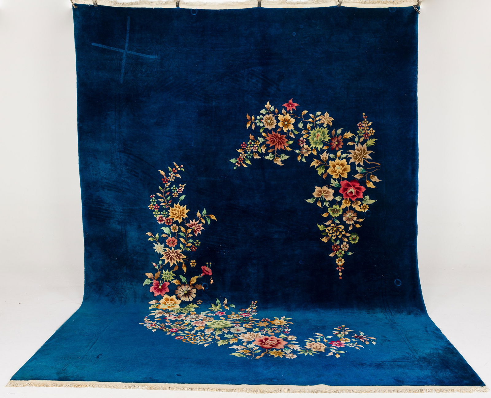 Chinese Floral Wool Rug (1 of 10)