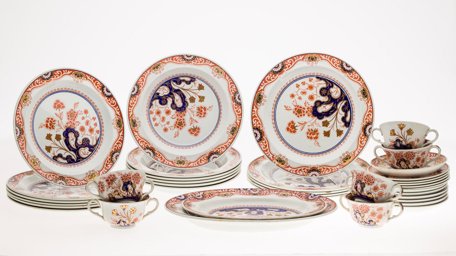 Set of Wedgwood Rotterdam Plates, 37 Pcs (1 of 10)