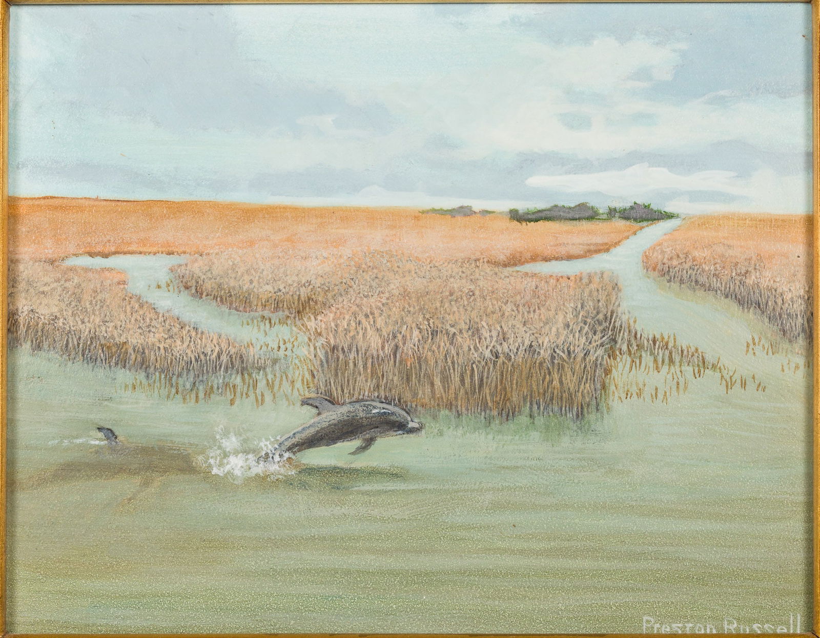 Preston Russell (Savannah, 1942-2021) Low Country, Savannah, O/B (1 of 10)