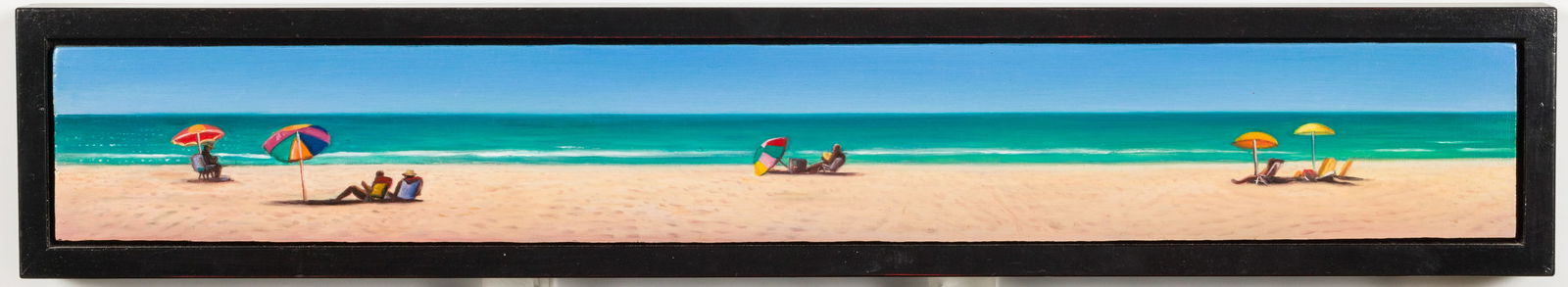 Randall Deihl (MA/CA/MI, b. 1946), Beach Scene, Oil on Panel (1 of 7)