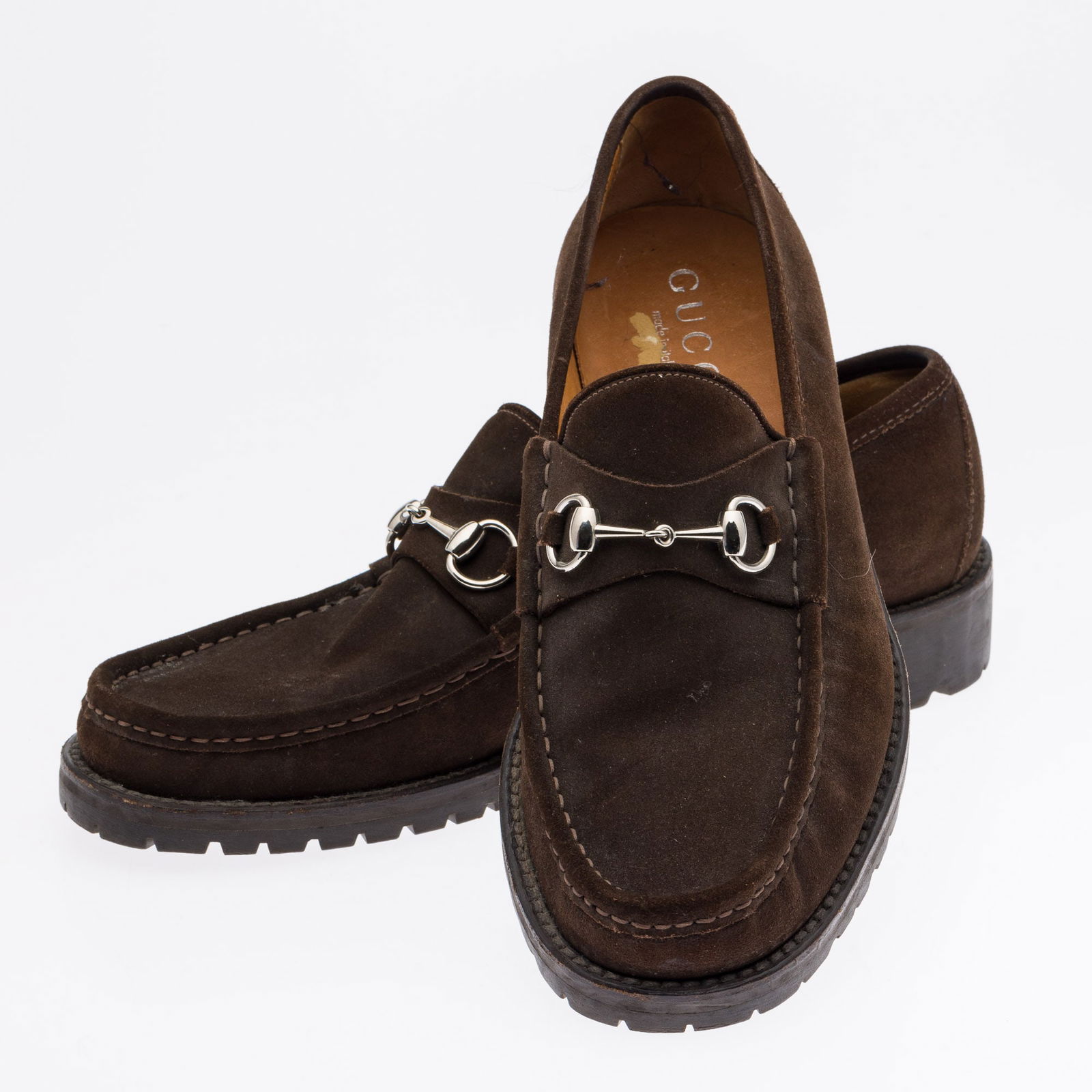 Pair of Gucci Loafers, Size 12 (1 of 7)