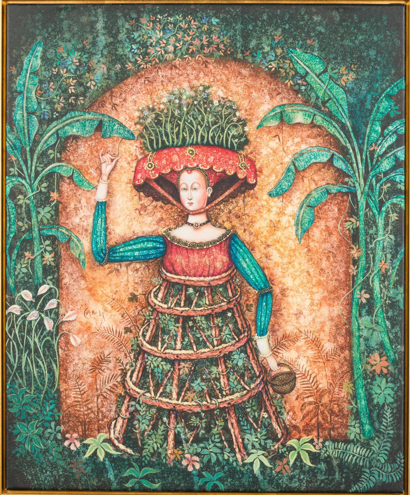 Eduardo Abela Torras (Cuba, b. 1963), Autoconsumo II, Acrylic (1 of 11)