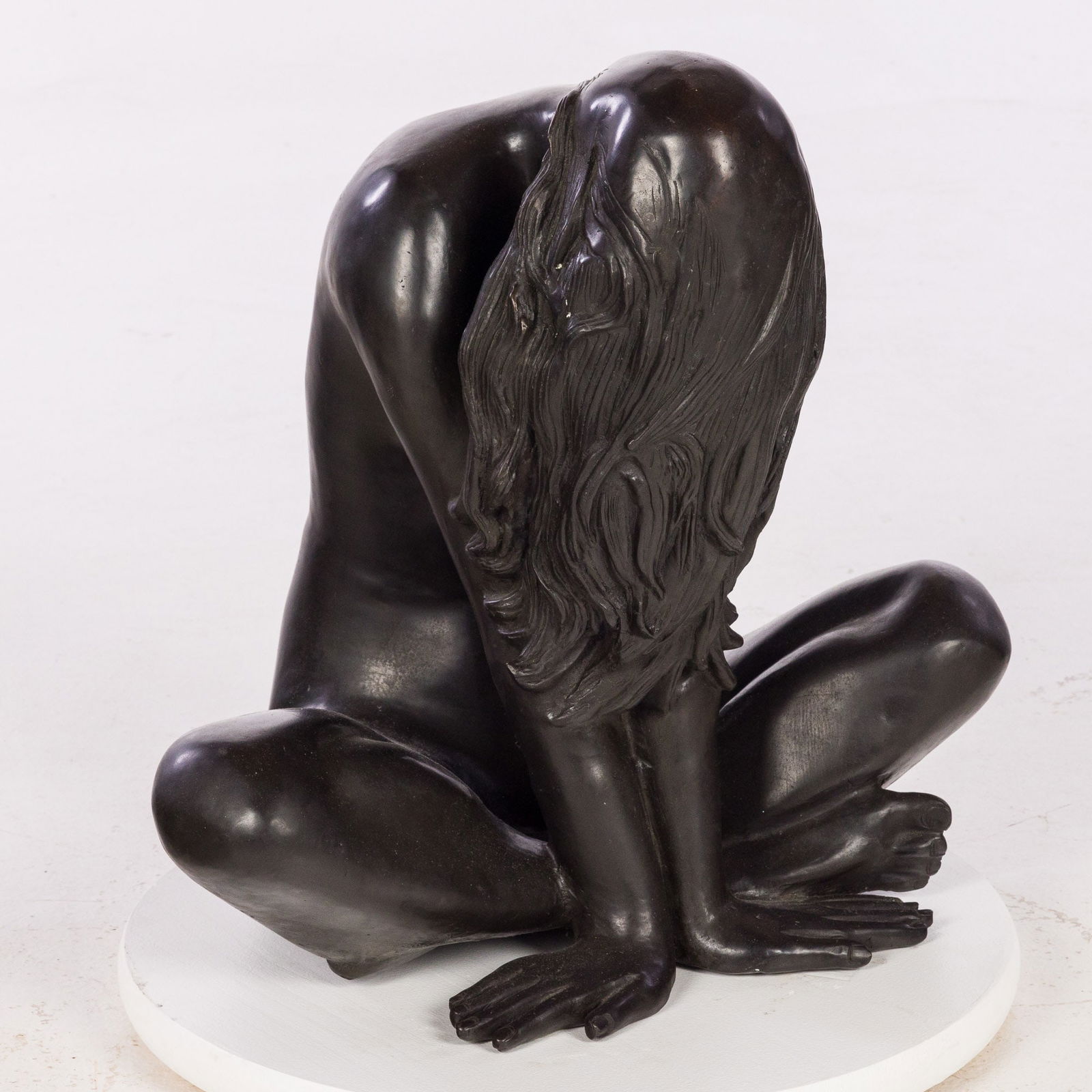 Niels Moleiro Luis (Cuba , b. 1970), Woman Leaning, Bronze (1 of 9)