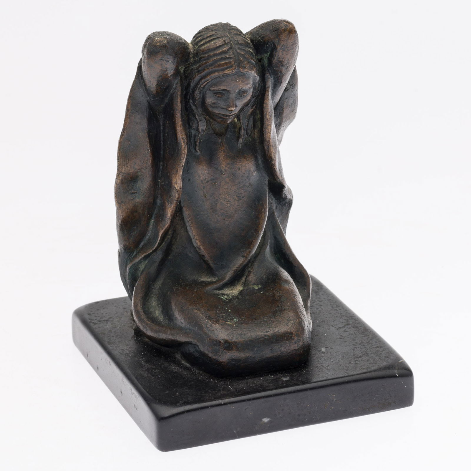 Victor Hugo Castaneda (Mexican, b. 1947) Despertar, 1985, Bronze (1 of 8)