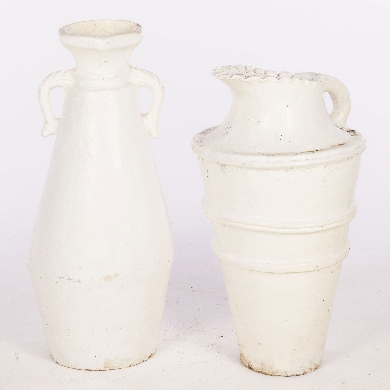 2 Large Painted Ceramic Vessels (1 of 11)