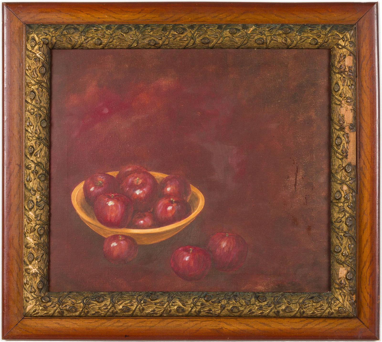 Unsigned, Still Life, Oil on Canvas (1 of 10)