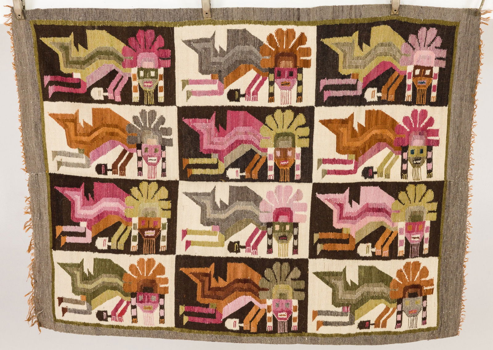 Peruvian Weaving of Figures (1 of 7)