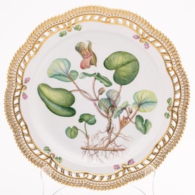 Flora Danica Asarum Europaeum L. Plate
