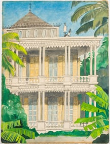Emilio Sanchez (Cuban/American, 1921-1999), House