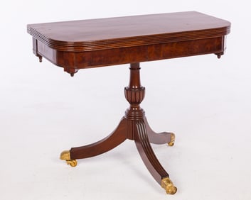 Federal Mahogany Card Table, Prob New York, c. 1815