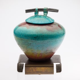 Mark Hines Ceramic Jar