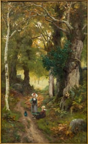 Hamilton Hamilton (1847-1928), Barbizon Landscape