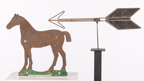 Bob-Tail Dempster Horse Windmill Weight and Arrow