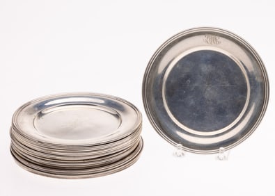 16 Sterling Silver Butter Plates