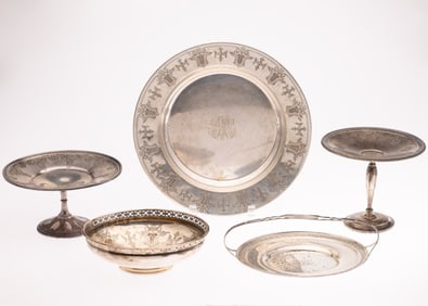5 Sterling Silver Serving Articles