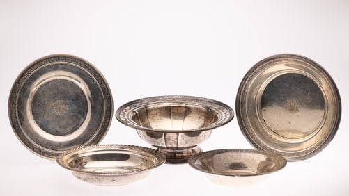 5 Sterling Silver Serving Articles