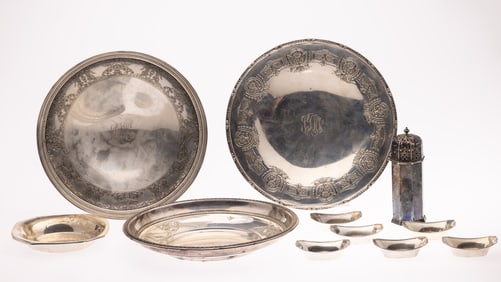 10 Sterling Silver Table Articles