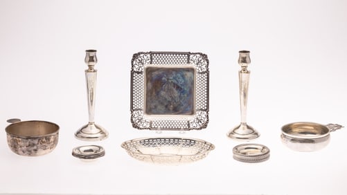 19 Sterling Silver Table Articles
