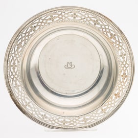 Tiffany & Co. Sterling Silver Bowl with Pierced Rim