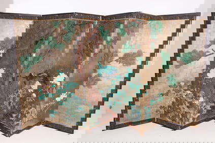 Japanese 6-Panel Screen