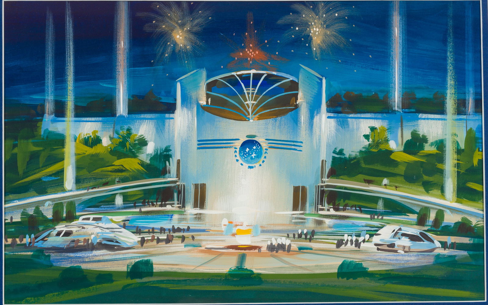 John Berkey, Star Trek the Experience Concept Art (1 of 11)