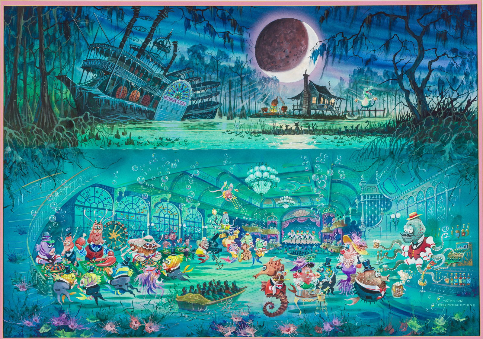 Reggie Stanton, Underwater Ride Concept Art (1 of 14)