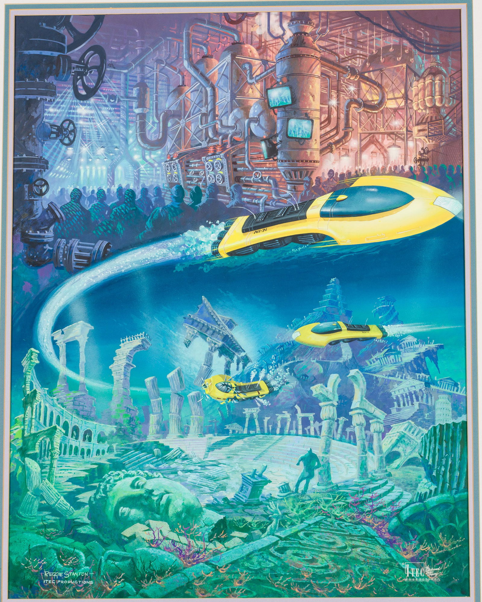 Reggie Stanton , Underwater Exploration Concept Art (1 of 13)