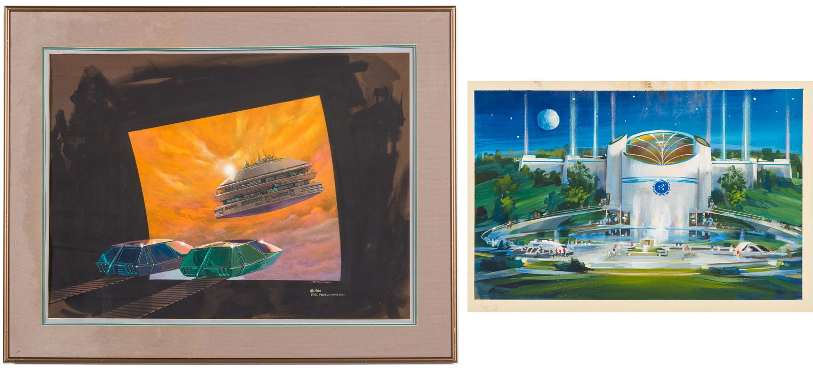 2 John Berkey (1932-2008), Star Trek Concept Art (1 of 15)