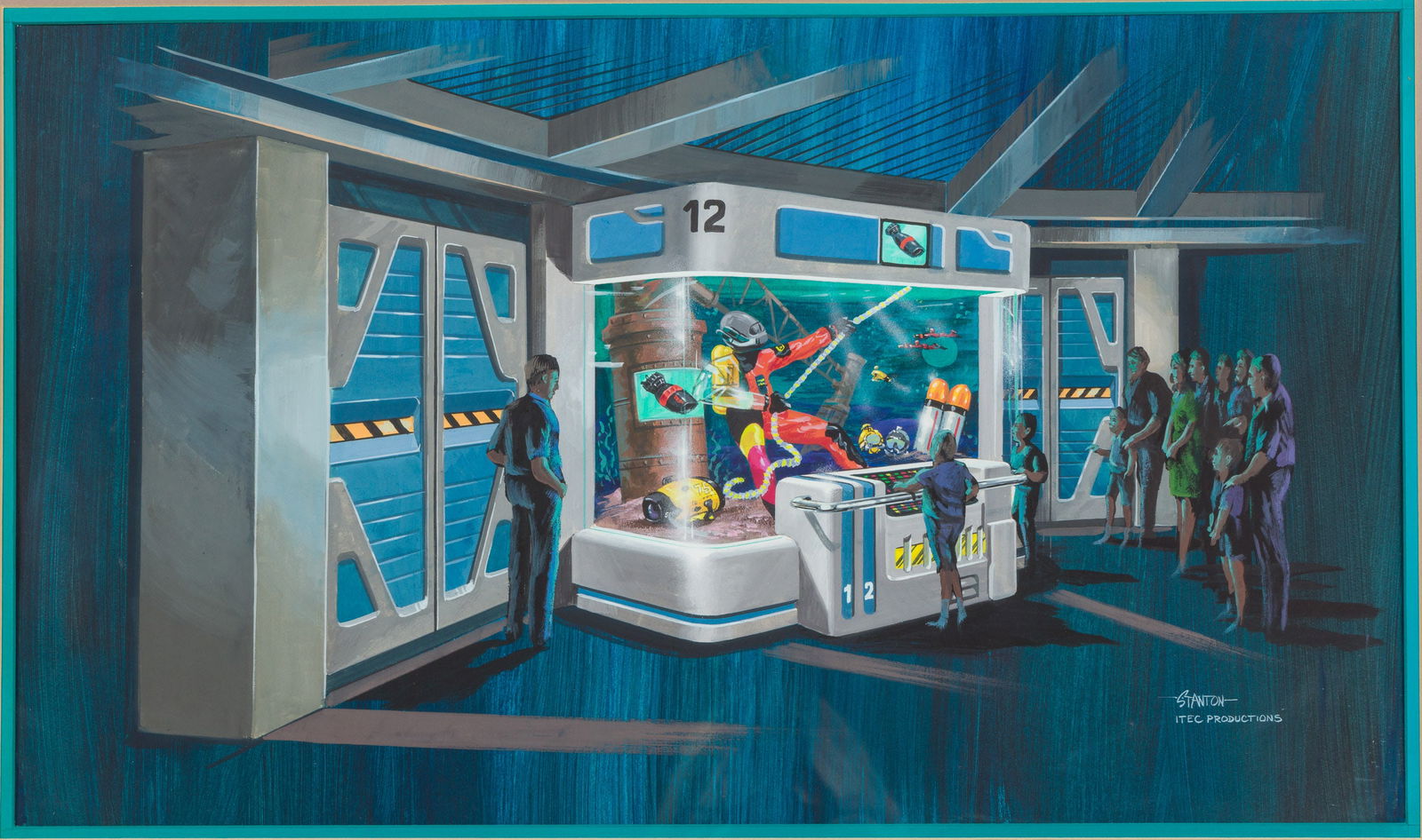 Reggie Stanton, Disney Living Seas Concept Art (1 of 11)