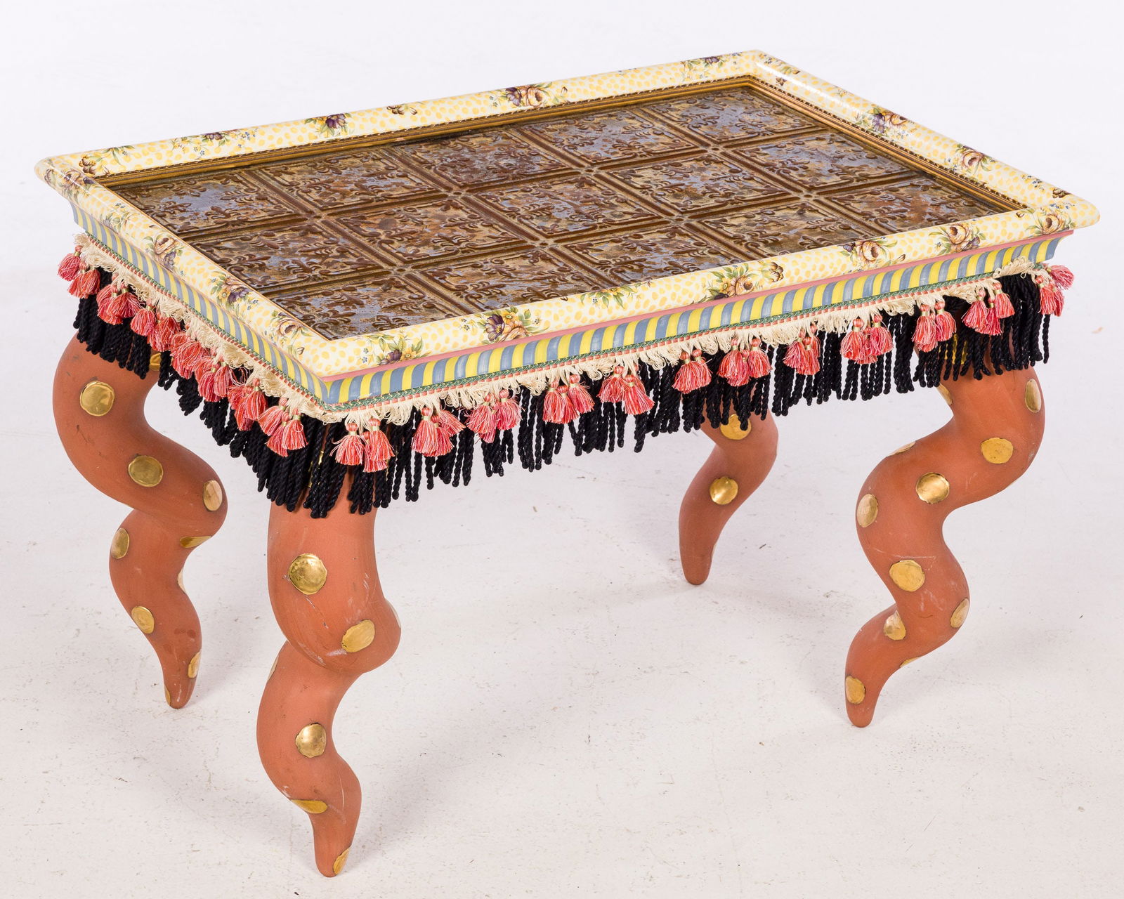 McKenzie Childs Low Table (1 of 11)