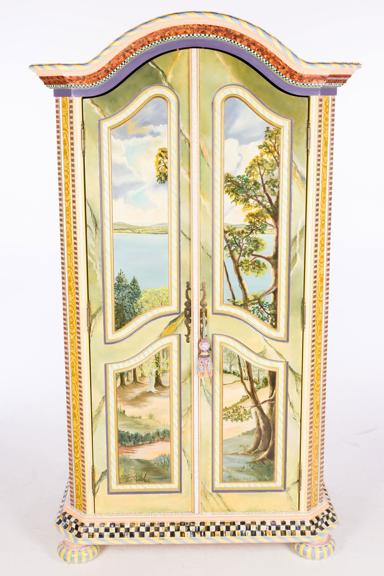 Mackenzie-Childs Painted Armoire (1 of 7)