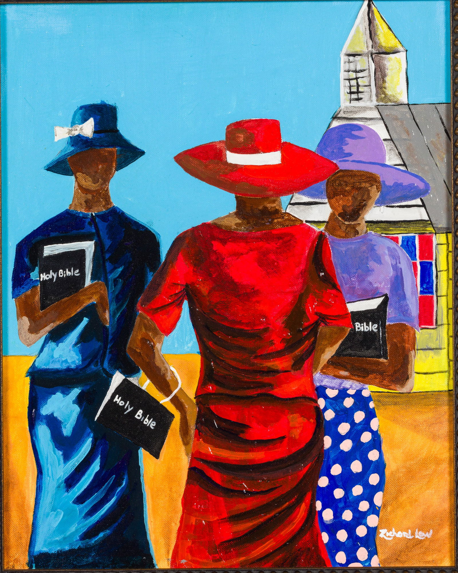 Richard Law (Savannah, b. 1972), Church Gossip (1 of 12)