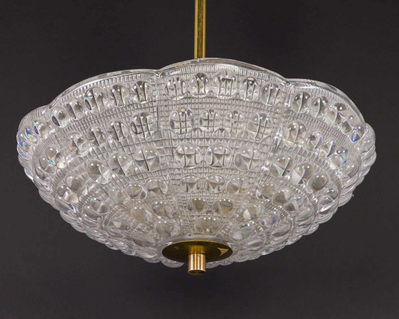 Carl Fagerlund (1915-2011)Molded Glass Ceiling Light (1 of 6)