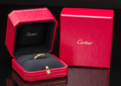 Cartier 18K Gold Love Ring, Size 10.25