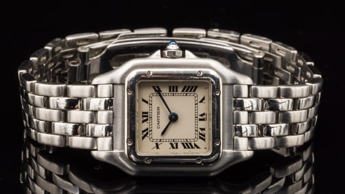 Cartier Stainless Steel Panthere Watch
