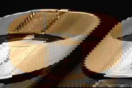 Omega 14K Gold Mesh Women's Watch